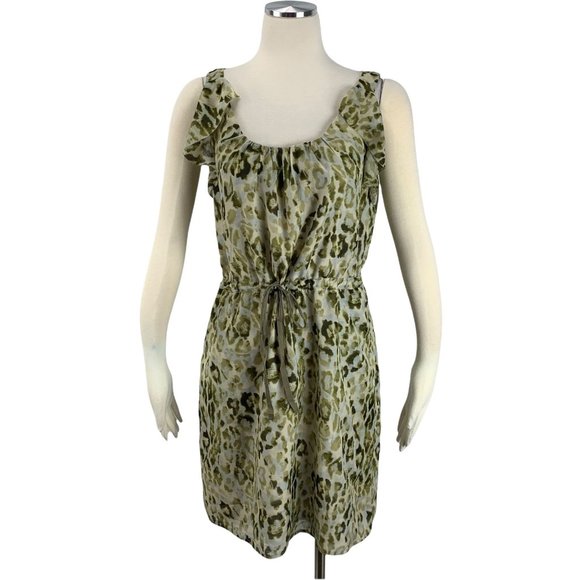 LOFT 8 Dress Animal Print Cheetah Lined Sleeveless - Picture 1 of 8